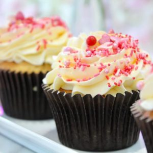 Vanilla Sprinkle Cupcake