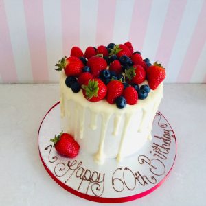 Berry Drip Cake