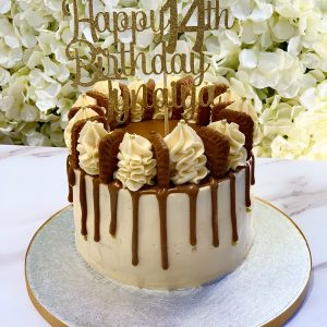 Biscoff Delight Drip Cake