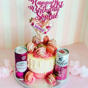 Pink Gin Cake