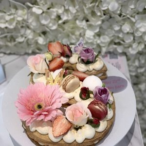 Shortbread Biscuit Letter Cake