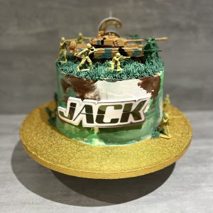 Army Tank Buttercream Cake