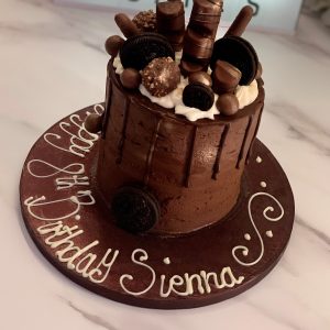 Double Chocolate Drip Cake
