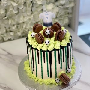 Football Drip Cake