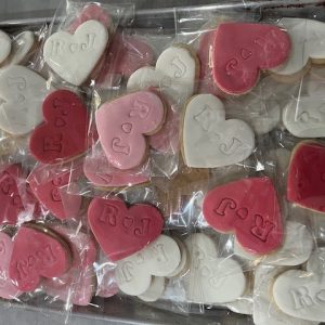 Personalized Heart Shortbread