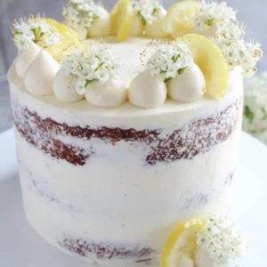 Semi Naked Lemon Cake