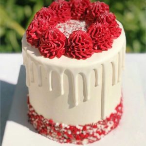Red Velvet Drip Cake