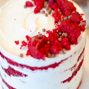 6" Red Velvet Valentines Cake