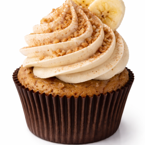 Spiced Banana Cupcake