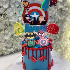 Avengers Buttercream Cake