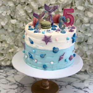 Mermaid Buttercream Cake