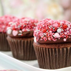 Chocolate Ganache Filled Cupcakes