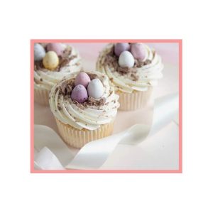 Vanilla Mini Egg Cupcakes