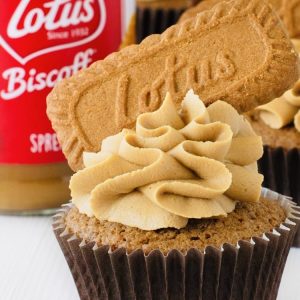 Lotus Biscoff Cupcake