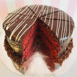 Valentines Red Velvet Chocolate Cake